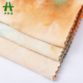 Mulinsen Textile Hot Sale Smooth Handfeeling DTY Brush Soft Fabric Tie Dye